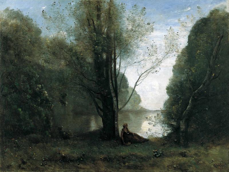 Jean-Baptiste-Camille Corot The Solitude